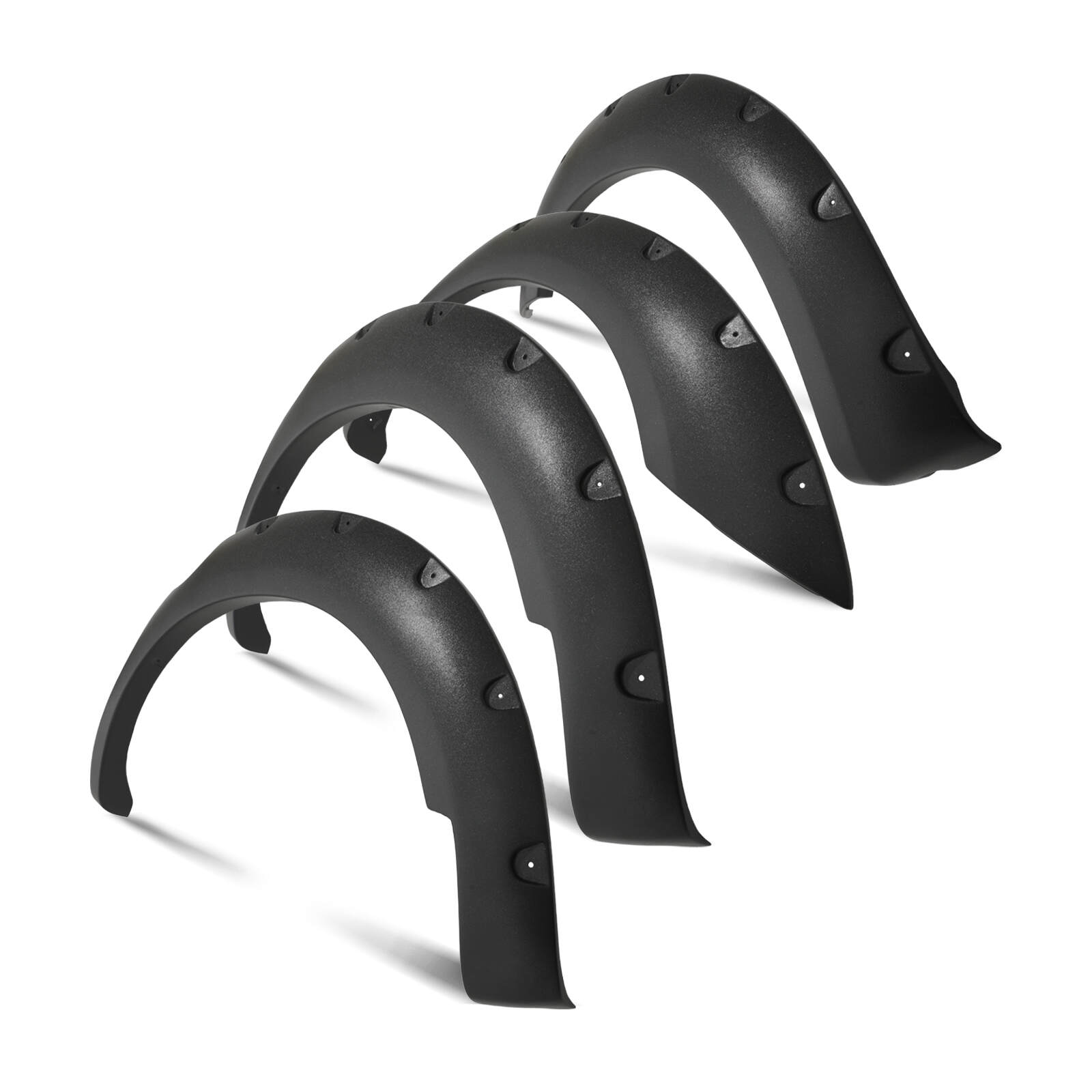FENDER FLARES / ARCH EXTENSIONS COMPATIBLE WITH NISSAN NAVARA D40 (  2005-2010 )